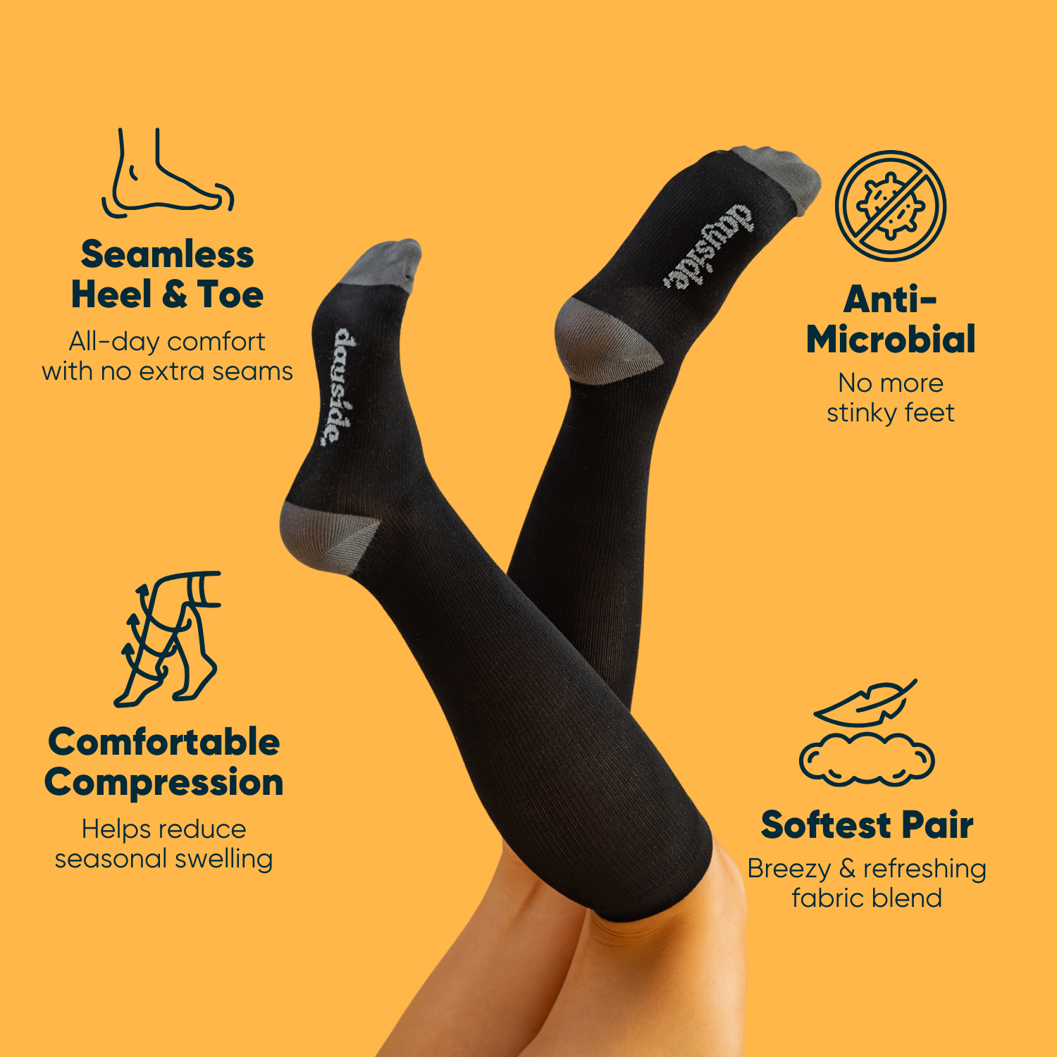 Midnight Blend Compression Socks