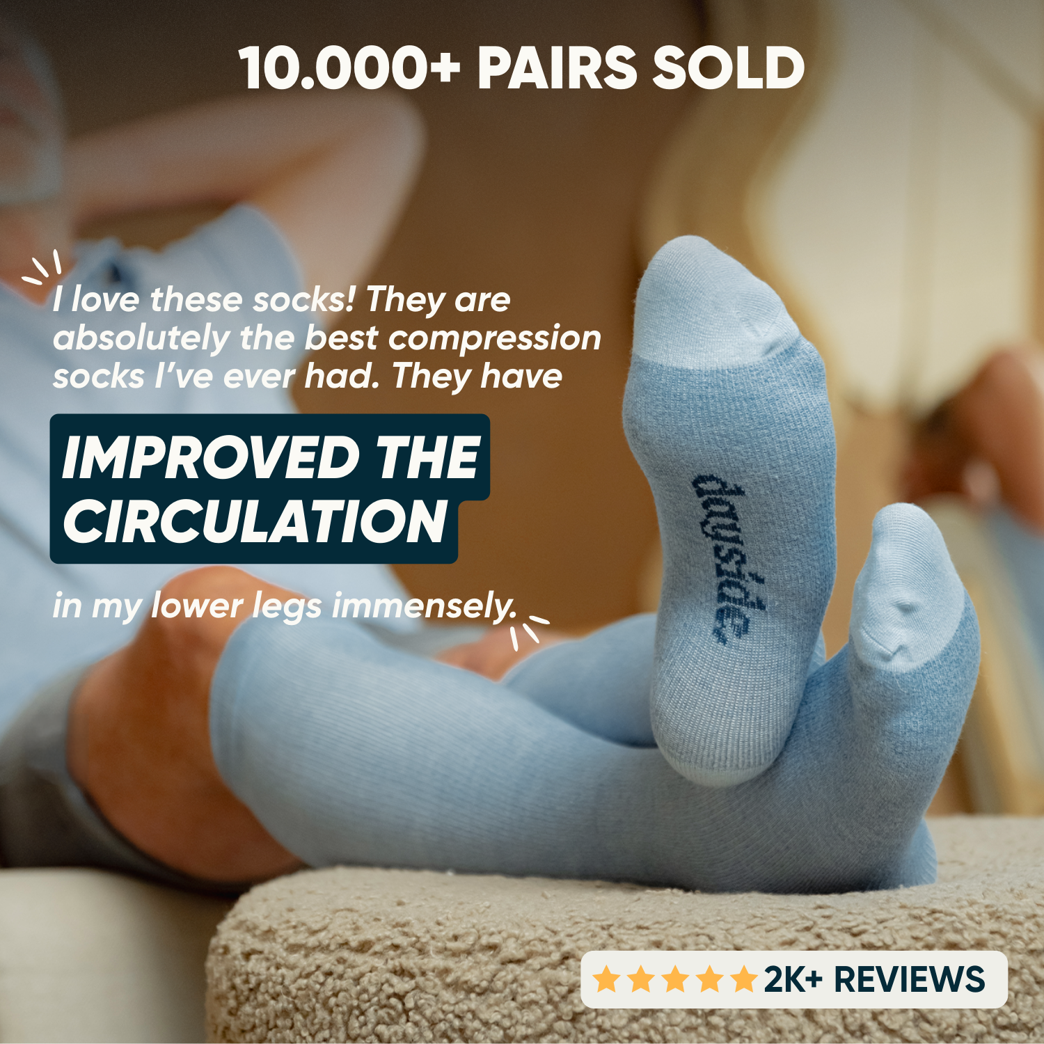 Blue Breeze Compression Socks