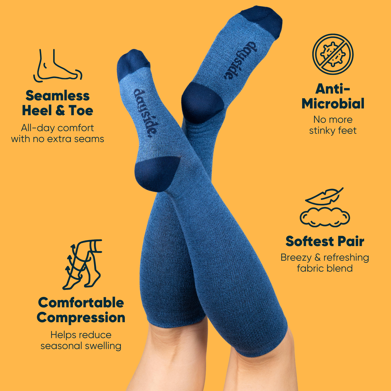 Tide Spiral Compression Socks