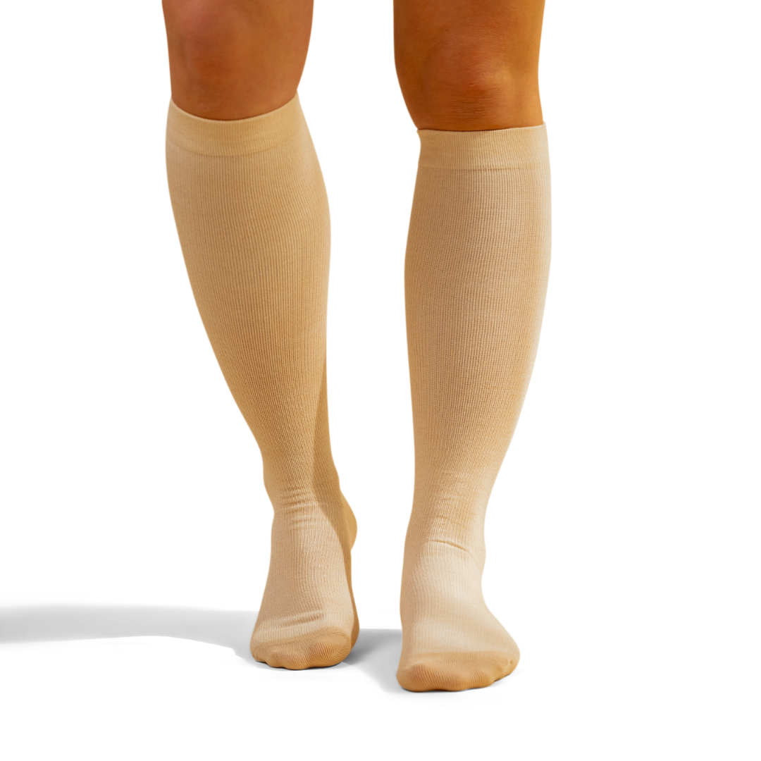 Sand Swirl Compression Socks
