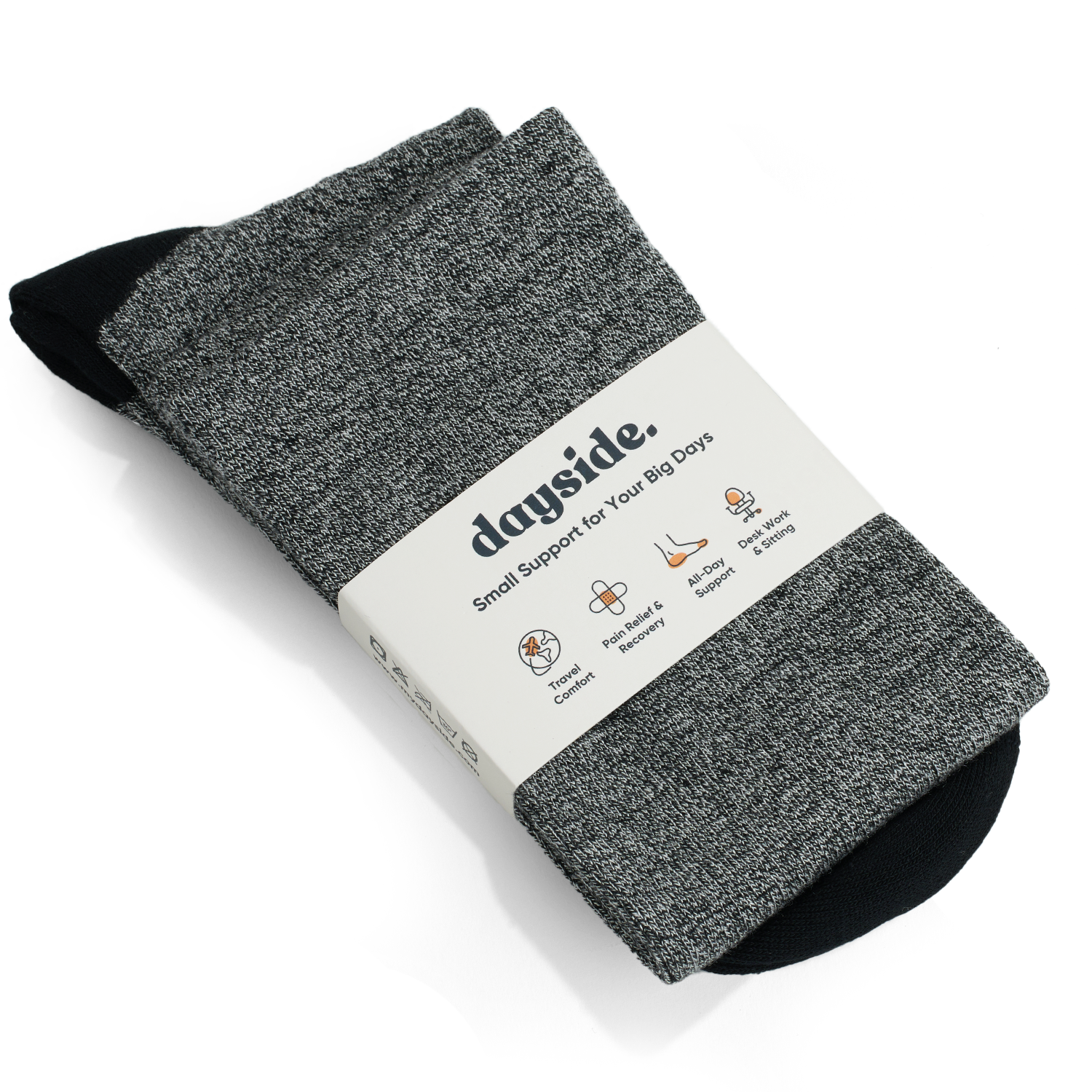 Smoke Spiral Compression Socks