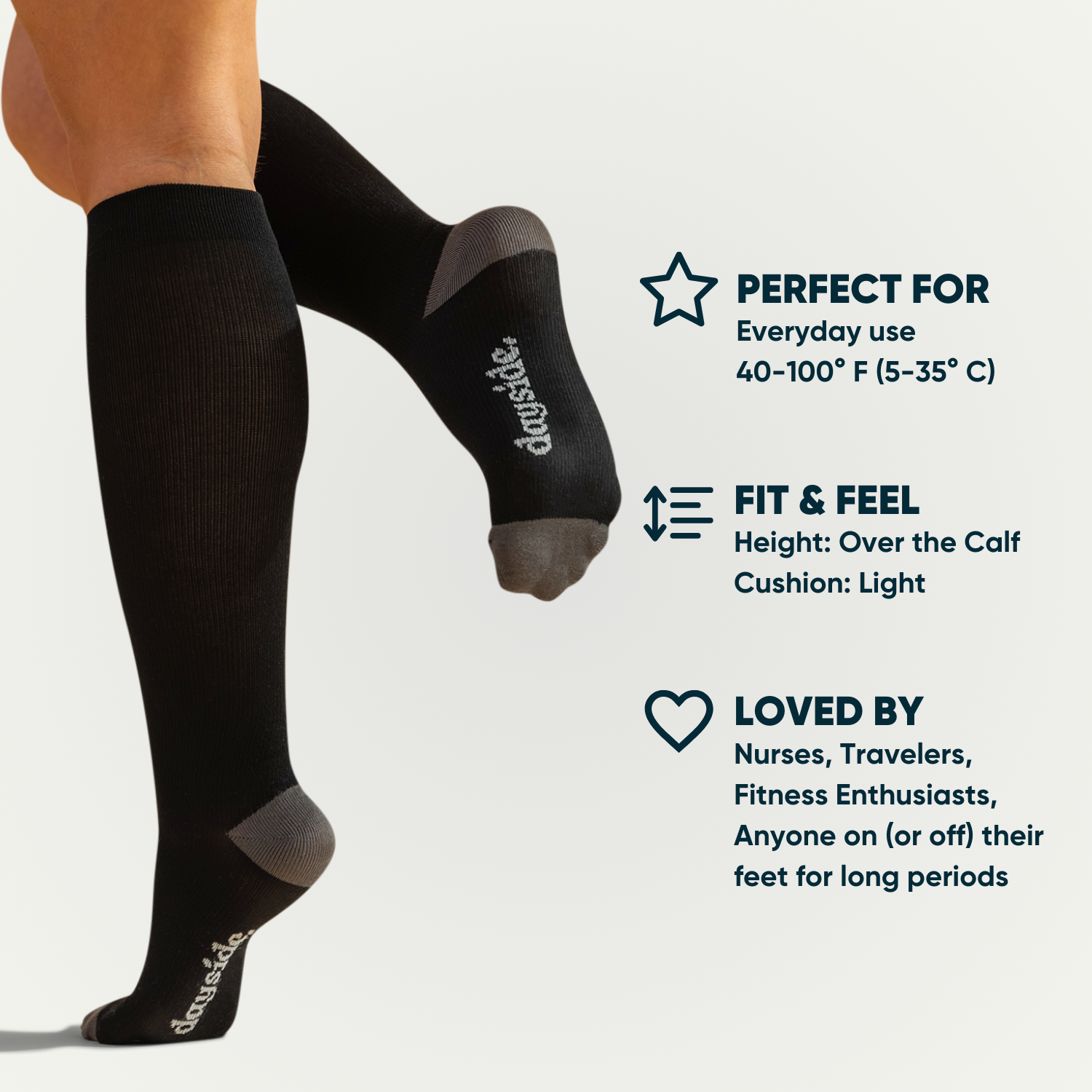 Midnight Blend Compression Socks