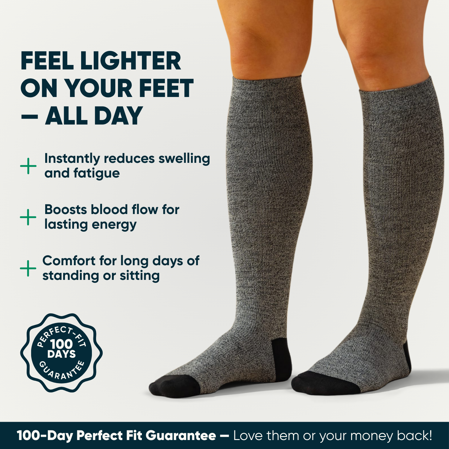 Smoke Spiral Compression Socks