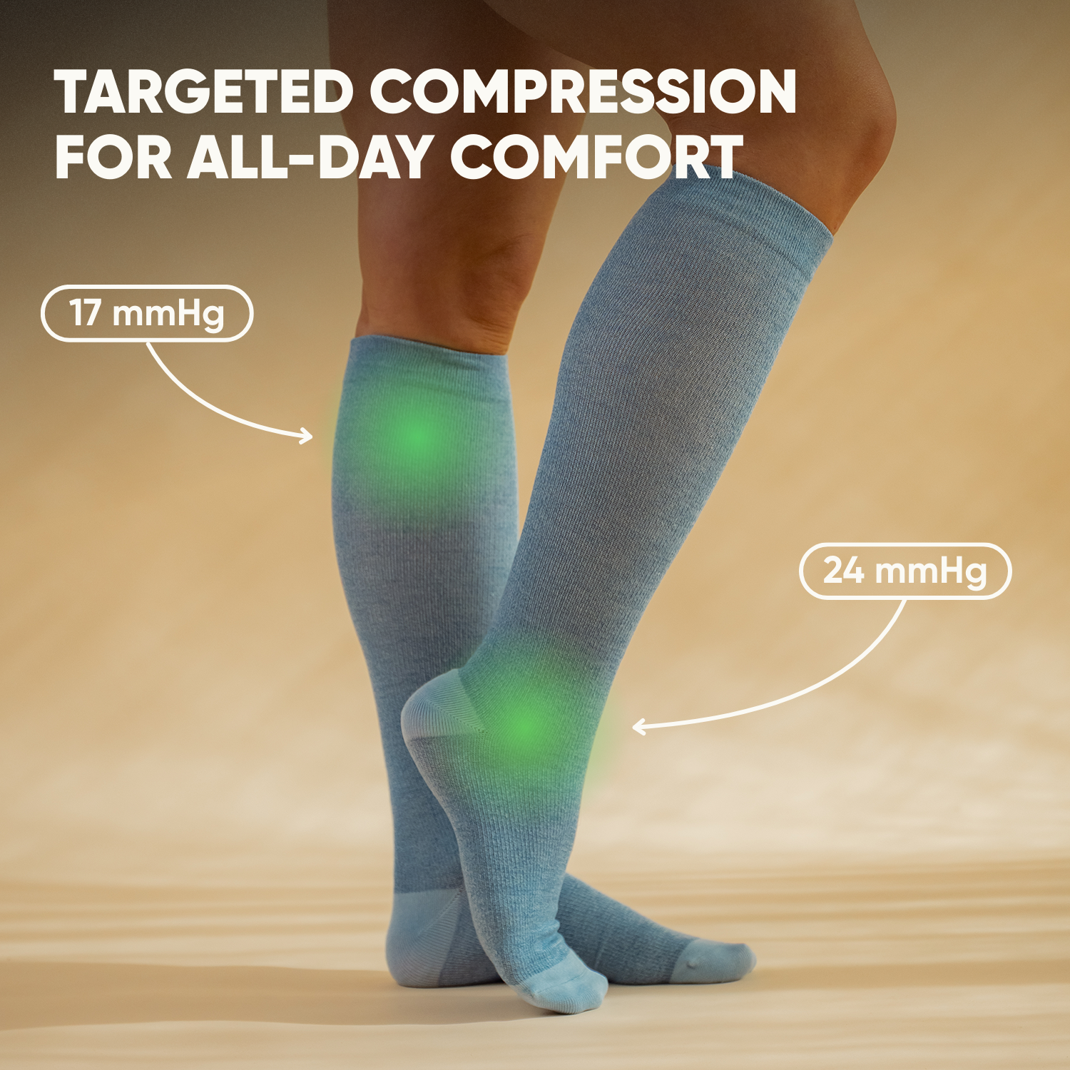 Blue Breeze Compression Socks