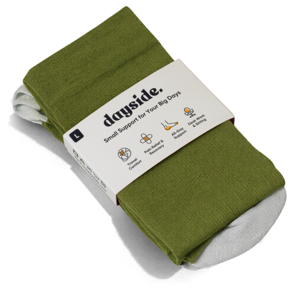 Olive | Compression Socks | Single Pair - Dayside