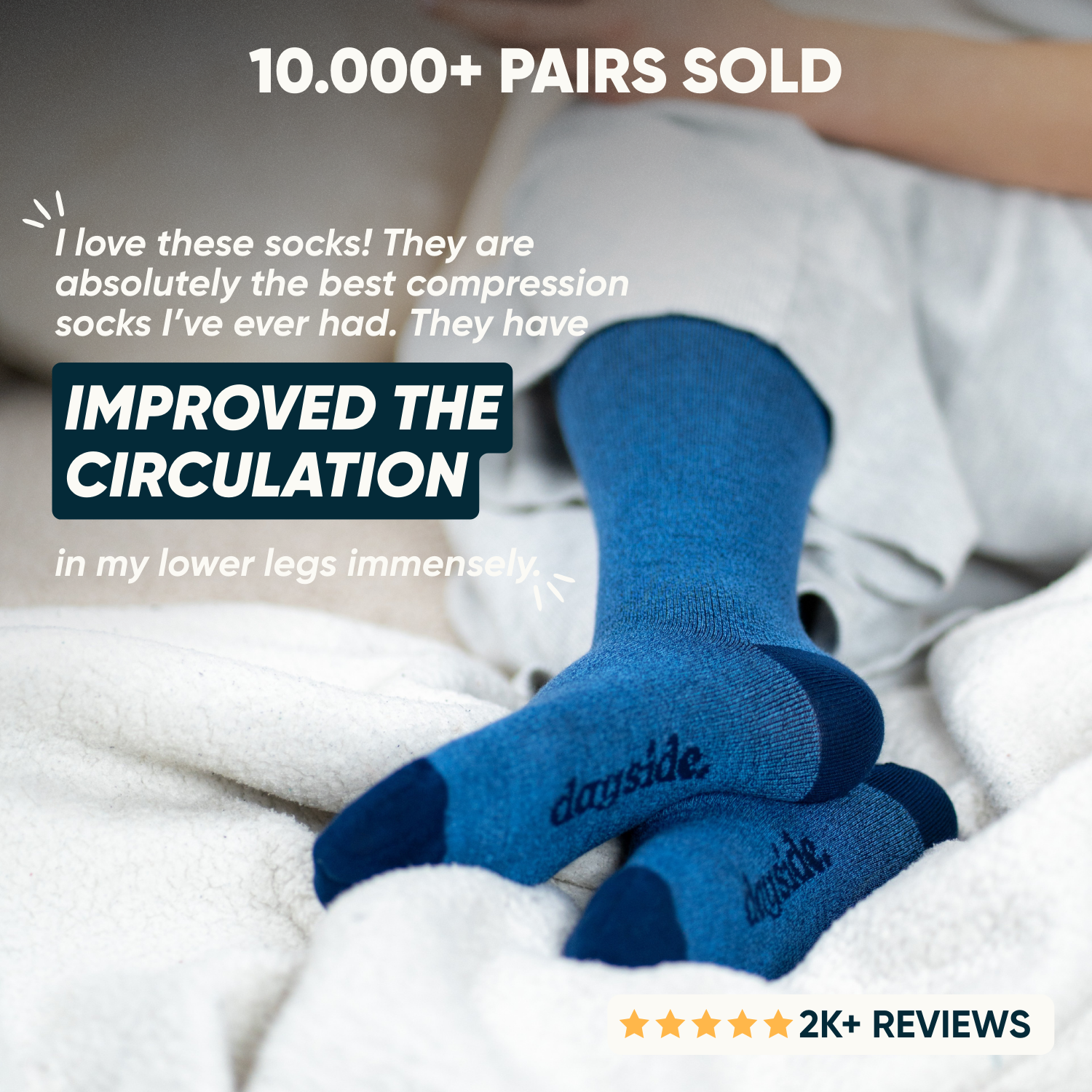 Tide Spiral Compression Socks